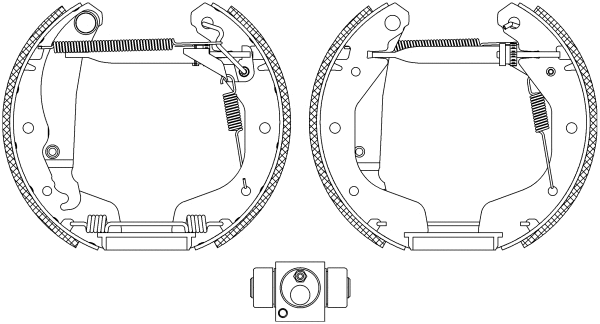 Brake Shoe Set (MSP299)