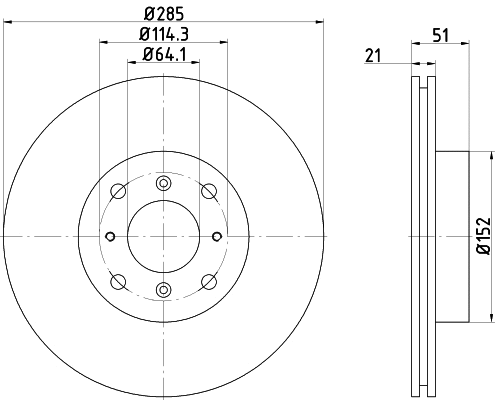 Brake Disc (MDC440)