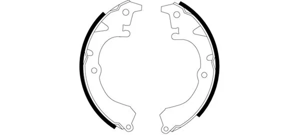 Brake Shoe Set (MFR246)