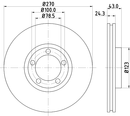 Brake Disc (MDC997)