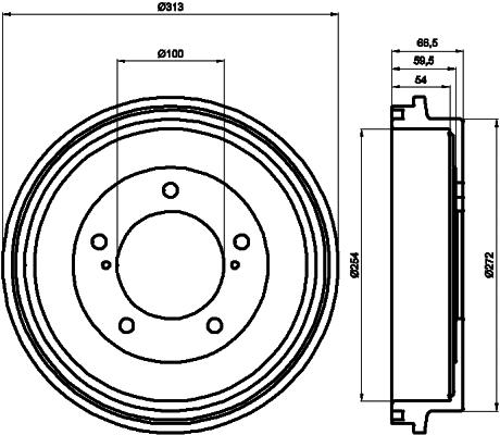 Brake Drum (MBD194)
