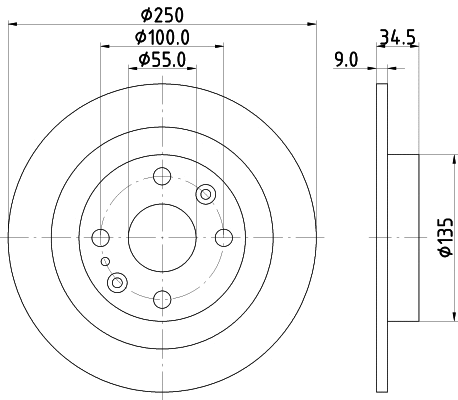 Brake Disc (MDC660)