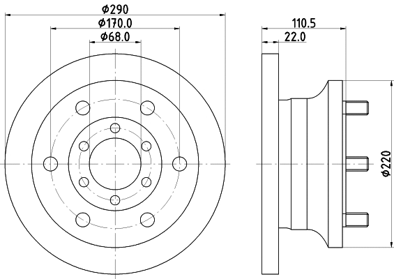 Brake Disc (MDC994)