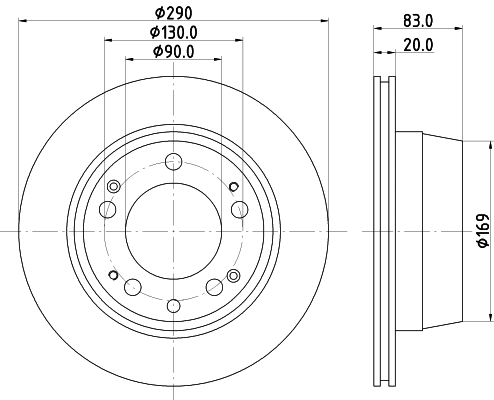 Brake Disc (MDC1091)