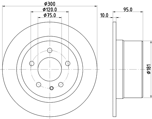 Brake Disc (MDC1203)