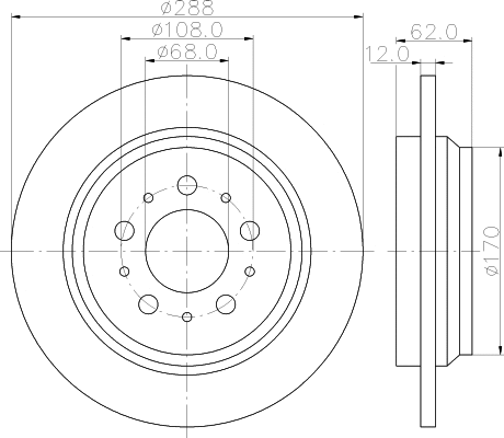 Brake Disc (MDC1995)