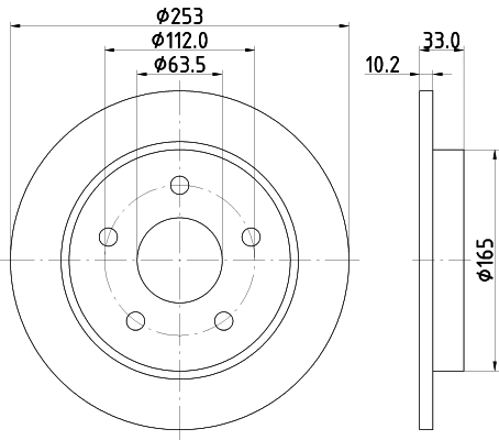 Brake Disc (MDC410)