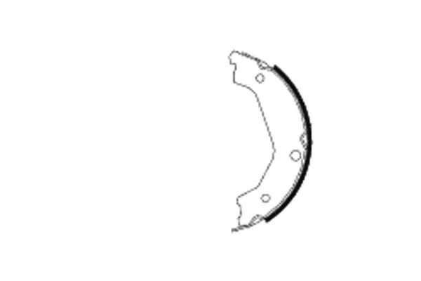 Brake Shoe Set, parking brake (MFR614)