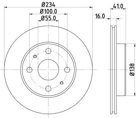 Brake Disc (MDC1400)