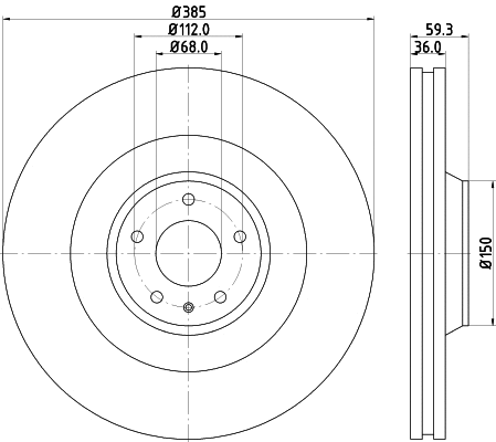 Brake Disc (MDC2099)