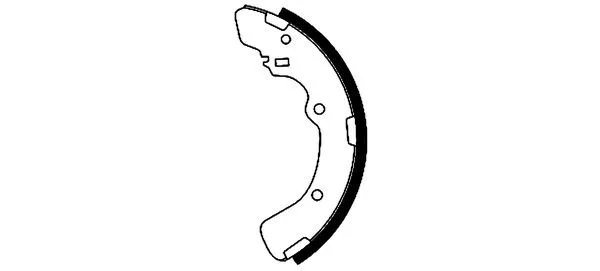 Brake Shoe Set (MFR451)