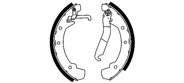 Brake Shoe Set (MFR308)