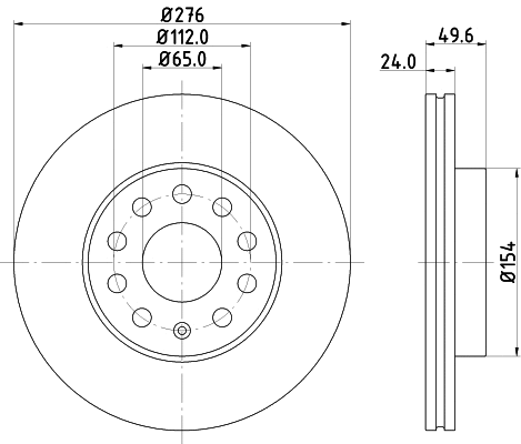 Brake Disc (MDC2690)