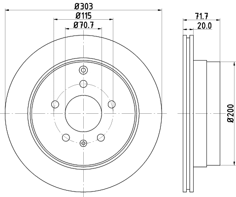 Brake Disc (MDC2020)