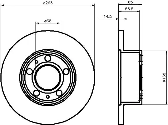 Brake Disc (MDC20)