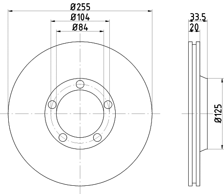 Brake Disc (MDC924)