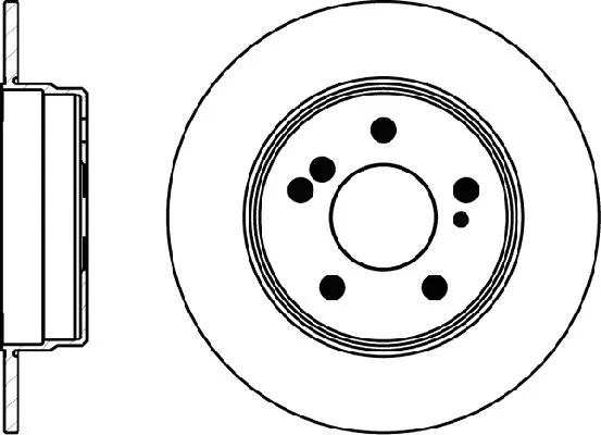 Brake Disc (MDC1253)