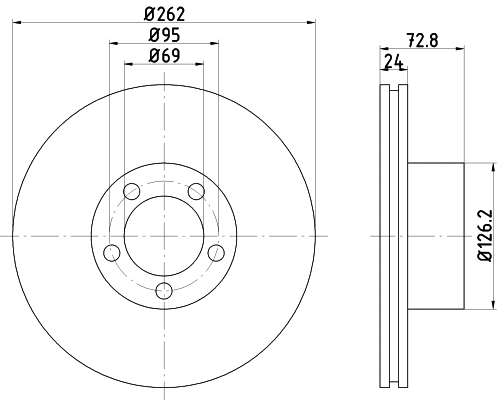Brake Disc (MDC10)