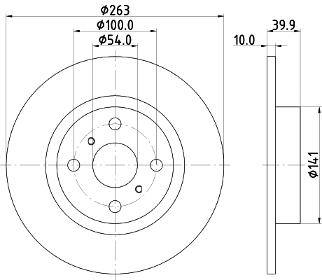 Brake Disc (MDC1951)