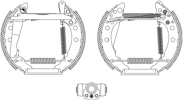 Brake Shoe Set (MSP049)