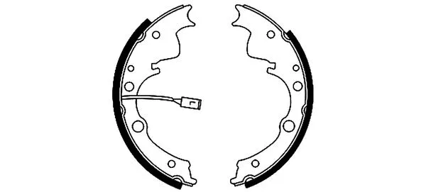 Brake Shoe Set (MFR365)