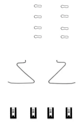 Accessory Kit, disc brake pad (MBA963)