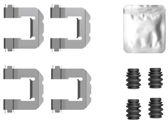 Accessory Kit, disc brake pad (MBA0127)