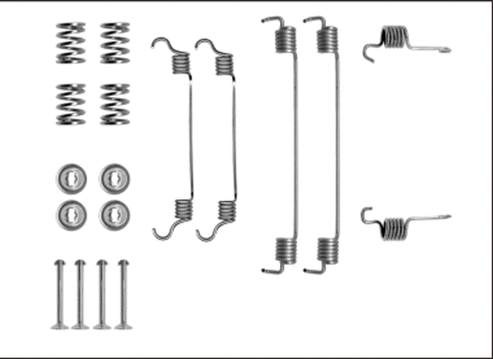 Accessory Kit, brake shoes (MBA784)
