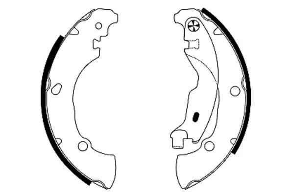 Brake Shoe Set (MFR435)