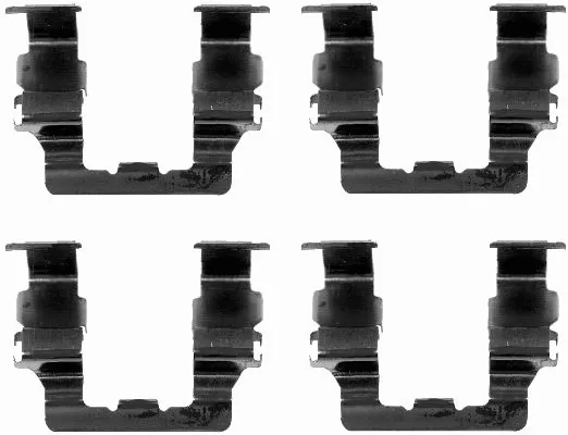 Accessory Kit, disc brake pad (MBA1082)