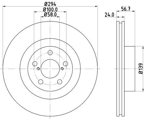 Brake Disc (MDC1377)