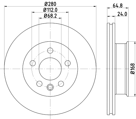 Brake Disc (MDC913)