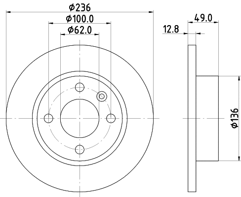 Brake Disc (MDC876)