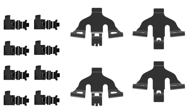 Accessory Kit, disc brake pad (MBA0092)