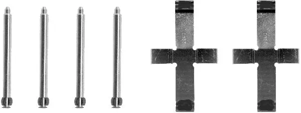 Accessory Kit, disc brake pad (MBA911)