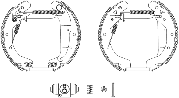 Brake Shoe Set (MSP282)