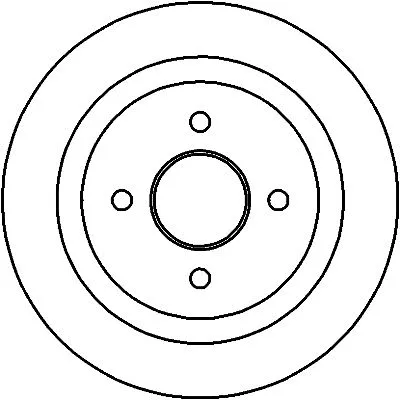 Brake Disc (MDC821)