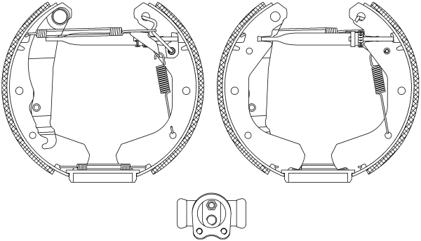 Brake Shoe Set (MSP092)