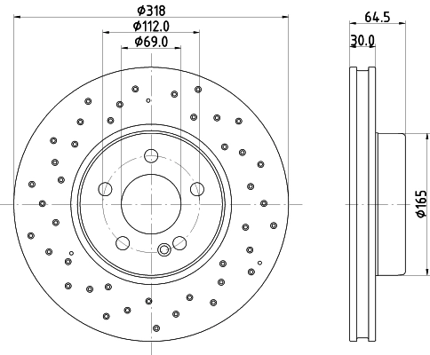 Brake Disc (MDC83135C)