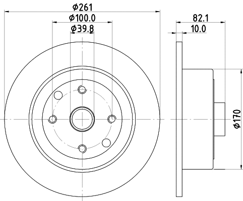 Brake Disc (MDC691)