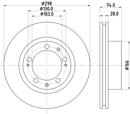 Brake Disc (MDC1133)