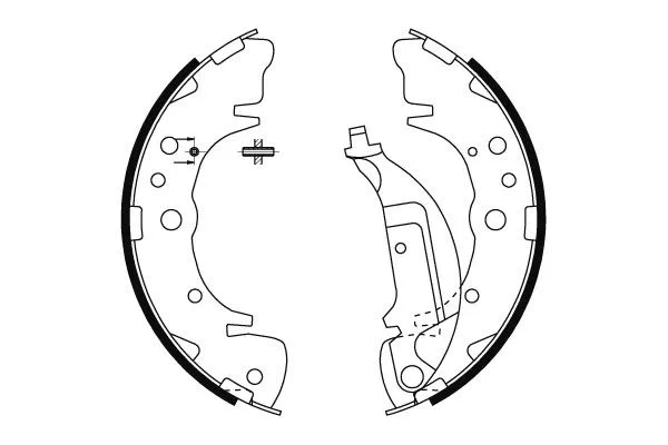 Brake Shoe Set (MFR667)