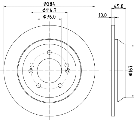 Brake Disc (MDC2606)