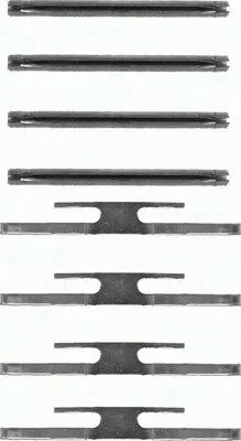 Accessory Kit, disc brake pad (MBA1065)