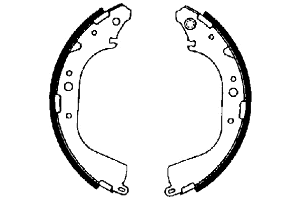 Brake Shoe Set (MFR343)