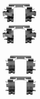 Accessory Kit, disc brake pad (MBA1257)