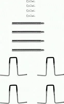 Accessory Kit, disc brake pad (MBA977)