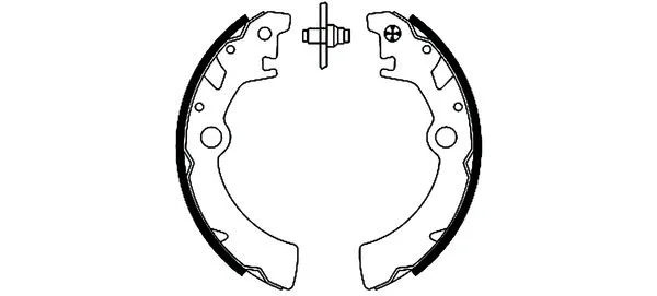 Brake Shoe Set (MFR445)