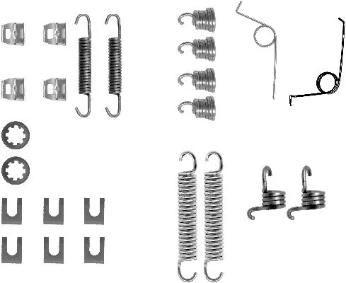 Accessory Kit, brake shoes (MBA545)