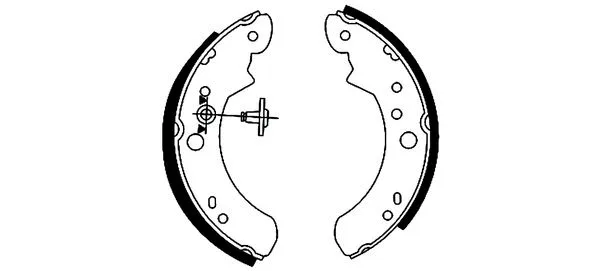 Brake Shoe Set (MLR64)